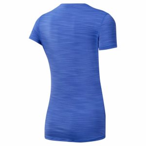 Reebok Running ACTIVCHILL T Shirt Damen - Blau - DE 791-ZYP